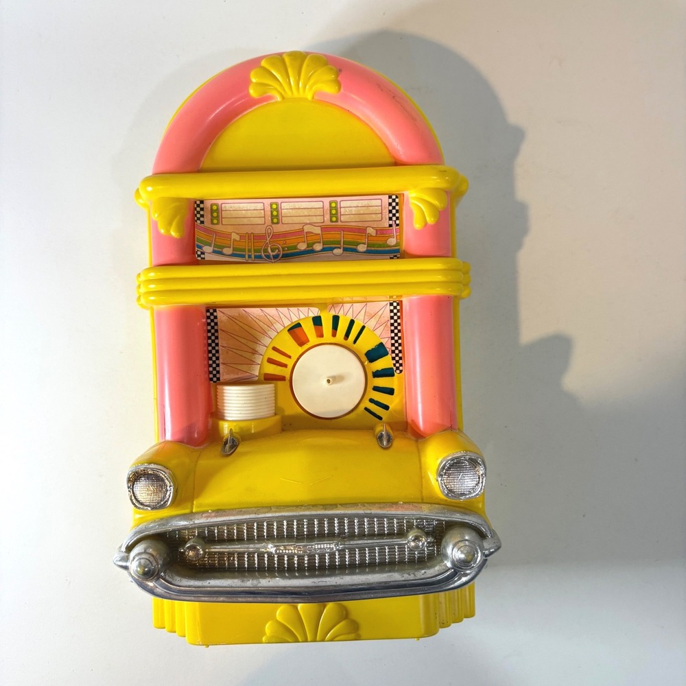 Vintage 1987 Barbie Dance Club Jukebox Playset Replacement Accessory Part Yellow